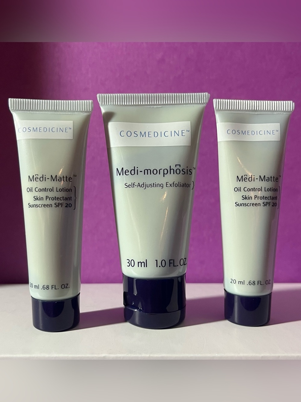 Cosmedicine - Medi-morphosis Exfoliant & 2 cleansers
